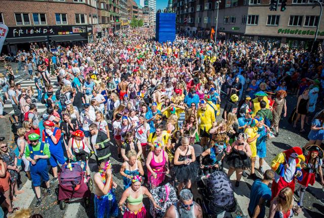 I 2019 deltog omkring 80.000 mennesker i Aalborg Karneval.