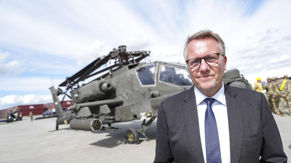 Forsvarsminister Morten Bødskov (S) er 29. og 30. august til EU-forsvarsministermøde i Prag. Det er første gang siden Danmark officielt tiltrådte EU's forsvarssamarbejde. (Arkivfoto). <i>Claus Fisker/Ritzau Scanpix</i>