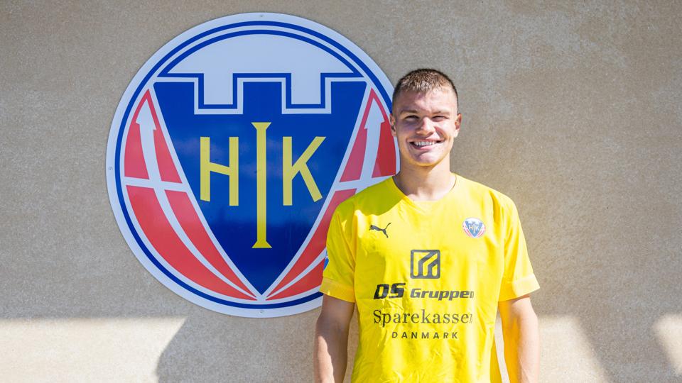 1. divisionsklubben Hobro IK har lejet den 18-årige forsvarsspiller Victor Bak Jensen i superligaklubben FC Midtjylland for resten af 2022. <i>Foto: Presse</i>