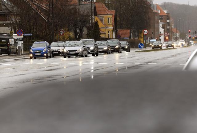 Der er nye hastighedsbegrænsninger på vej på en række veje i Aalborg. Foto: Lars Pauli