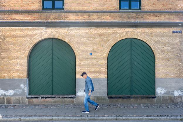 Selskabet "Løgstør Handler" opretter en såkaldt workzone efter forbillede Klitmøller. <i>Foto: Lars Pauli</i>