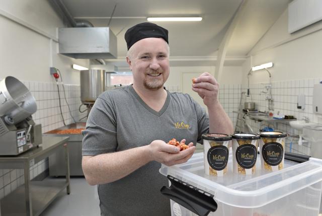 Tommy Jensen, succesrig popcorn-iværksætter med salg til næsten 300 forhandlere i Skandinavien. Foto: Bente Poder
