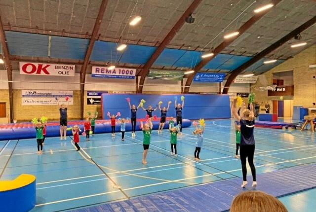 Efter flere års ufrivillig pause grundet corona, kunne Hurup Gymnastik og Ungdomsforening 18. marts endelige igen afholde gymnastikopvisning. Privatfoto