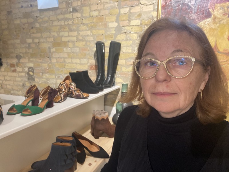 tidligere Frustration famlende I en baggård i Algade sælger mor og datter specialdesignede sko fra Japan |  Aalborg:nu