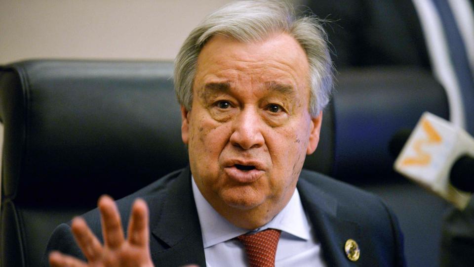 FN's generalsekretær, António Guterres, vil i næste uge aflægge Pakistan besøg i to dage i solidaritet med landet, som lider under de værste oversvømmelser i mange år. (Arkivfoto). <i>Michael Tewelde/Ritzau Scanpix</i>