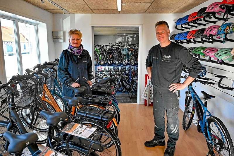 Furnace om forladelse Besiddelse Fuldt tryk på pedalerne: Frøstrups cykelbutik er blevet dobbelt så stor |  Thy-Mors LigeHer.nu