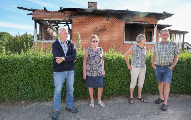 Siden 2020 har beboerne gloet på et trist hus.  <i>Arkivfoto: Bente Poder</i>