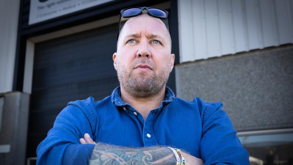 Mads Claudi kan godt lide at gå imod strømmen. <i>Foto: Kim Dahl Hansen</i>