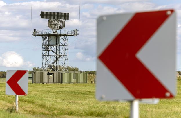 Radaren får jævnligt spottet droner i nærheden af Aalborg Lufthavn <i>Foto: Lars Pauli</i>