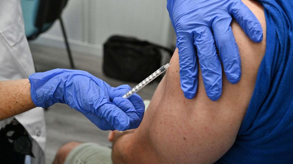 Ifølge Camilla Foged forventer man ikke, at de vacciner beskytter mod smitte med corona. (Arkivfoto). <i>Pascal Guyot/Ritzau Scanpix</i>