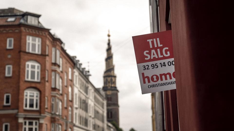 Særligt i Region Hovedstaden er der blevet mange flere boliger at vælge imellem for boligkøberne. (Arkivfoto) <i>Mathias Svold/Ritzau Scanpix</i>
