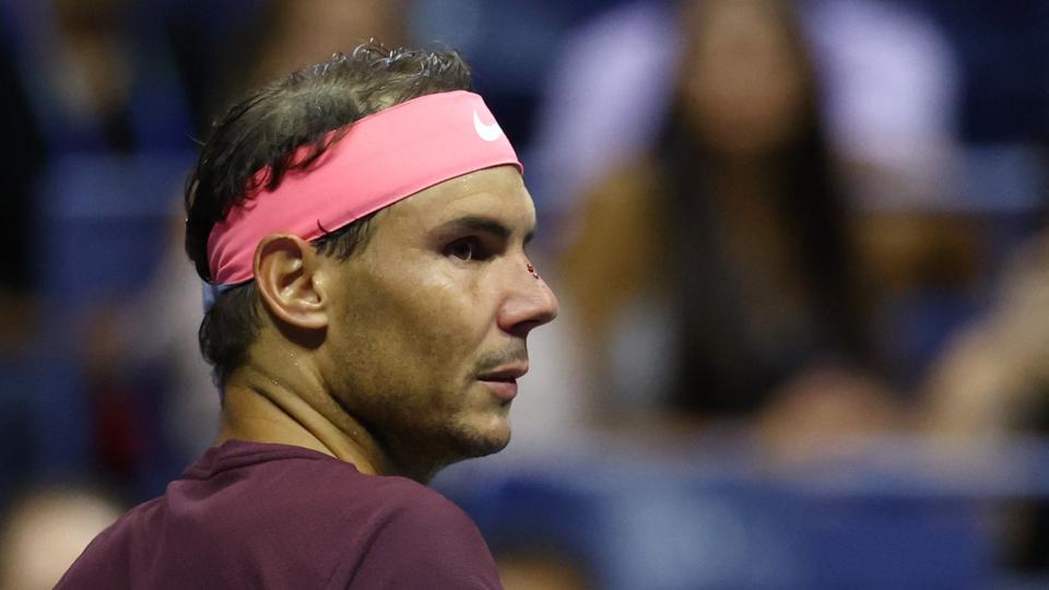 Rafael Nadal fik en blodtud og en forholdsvis sikker sejr i anden runde af årets US Open. <i>Mike Segar/Reuters</i>