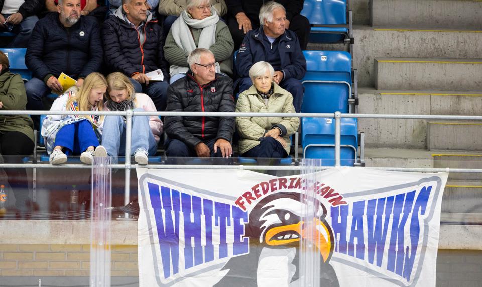 Fansene måtte fredag aften drage slukørede hjem fra Frederikshavn White Hawks' hjemmekamp. <i>Arkivfoto: Claus Søndberg</i>