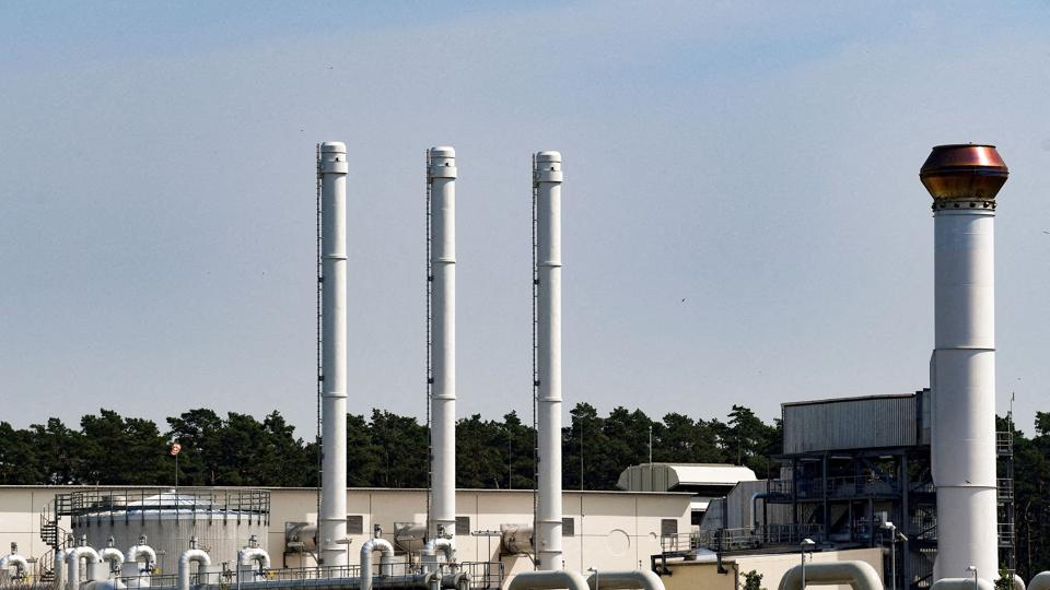 Det russiske gasselskab Gazprom meddelte fredag aften dansk tid, at det lukker for gasforsyningen med Nord Stream 1 til Europa på ubestemt tid, fordi en lækage skal repareres. (Arkivfoto). <i>Annegret Hilse/Reuters</i>