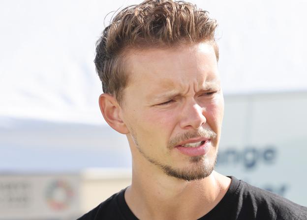 Magnus Kolind, koordinator i Kvarterværkstedet og tovholder på dagens fest. <i>Foto: Claus Søndberg</i>