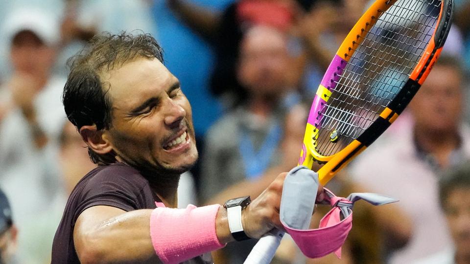 Rafael Nadal besejrede natten til søndag franske Richard Gasquet ved US Open i New York City. <i>Robert Deutsch/Ritzau Scanpix</i>