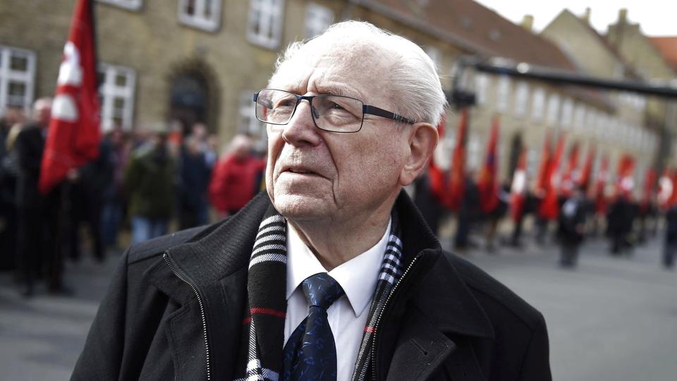 Thorkild Simonsen (S), som i mange år var borgmester i Aarhus, er død i en alder af 96 år. Det oplyser hans familie til TV 2. (Arkivfoto). <i>Liselotte Sabroe/Ritzau Scanpix</i>