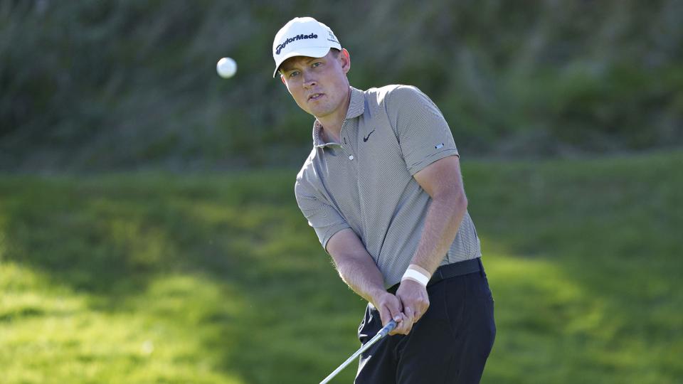 Marcus Helligkilde blev bedste dansker i Made In Himmerland. Men 16 slag under par rakte ikke til at blande sig i kampen om sejren. <i>Henning Bagger/Ritzau Scanpix</i>