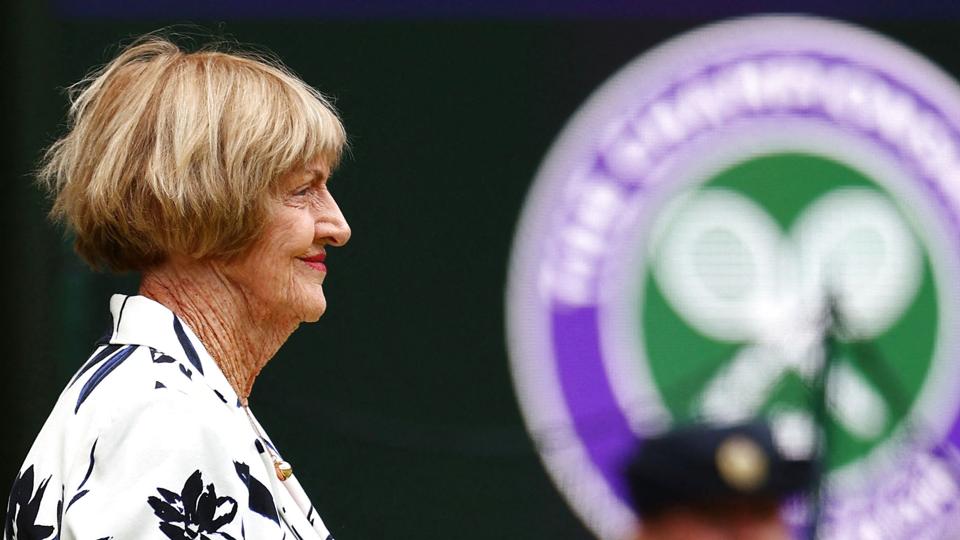 Margaret Court, der vandt 24 grand slam-titler i single, følte sig overset, da hun besøgte Wimbledon denne sommer. <i>Adrian Dennis/Ritzau Scanpix</i>
