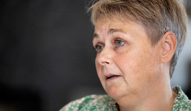 - Men vi har ingen intention om at efterlade disse bysamfund uden tilbud og med tomme spøgelsesbygninger, siger Jeanette Sagan. <i>Foto: Claus Søndberg</i>