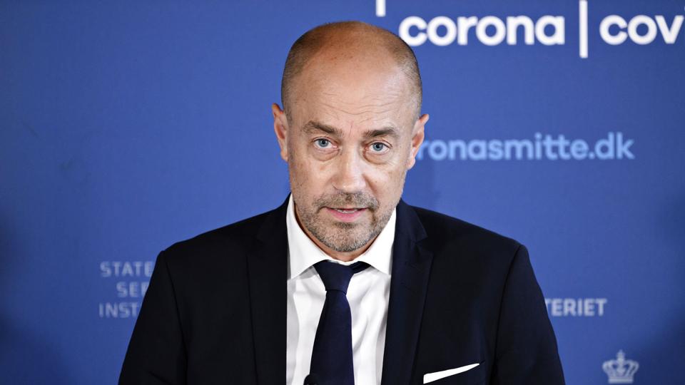 Det seneste kontakttal viser faldende coronasmitte. Det oplyser sundhedsminister Magnus Heunicke på Twitter. (Arkivfoto) <i>Philip Davali/Ritzau Scanpix</i>