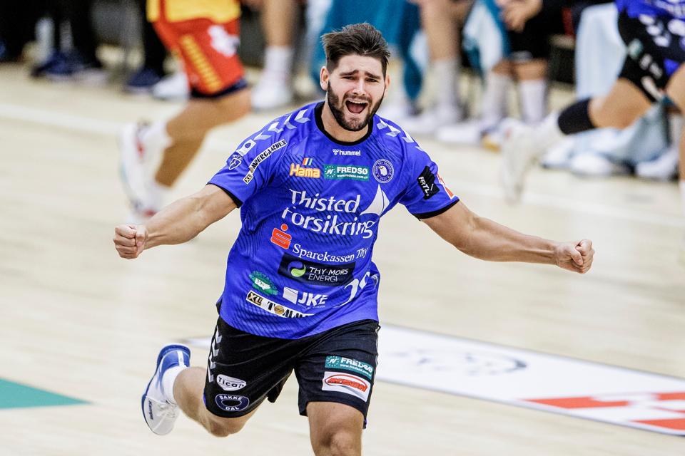 Mors-Thy Håndbold kunne fredag aften juble for anden kamp i træk. <i>Arkivfoto: Torben Hansen</i>