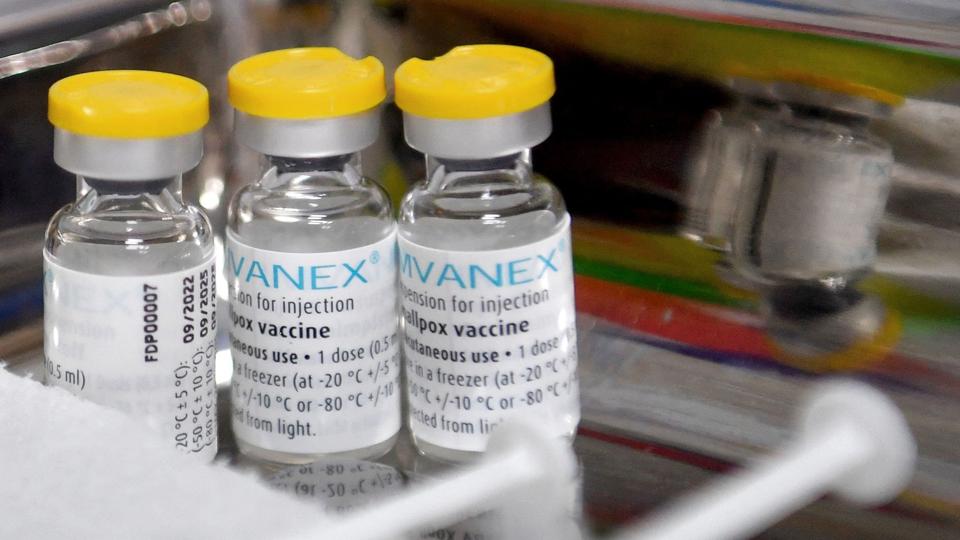 Imvanex er en eftertragtet vaccine, fordi det er den eneste på markedet, der er godkendt til brug mod abekopper. (Arkivfoto). <i>François Lo Presti/Ritzau Scanpix</i>