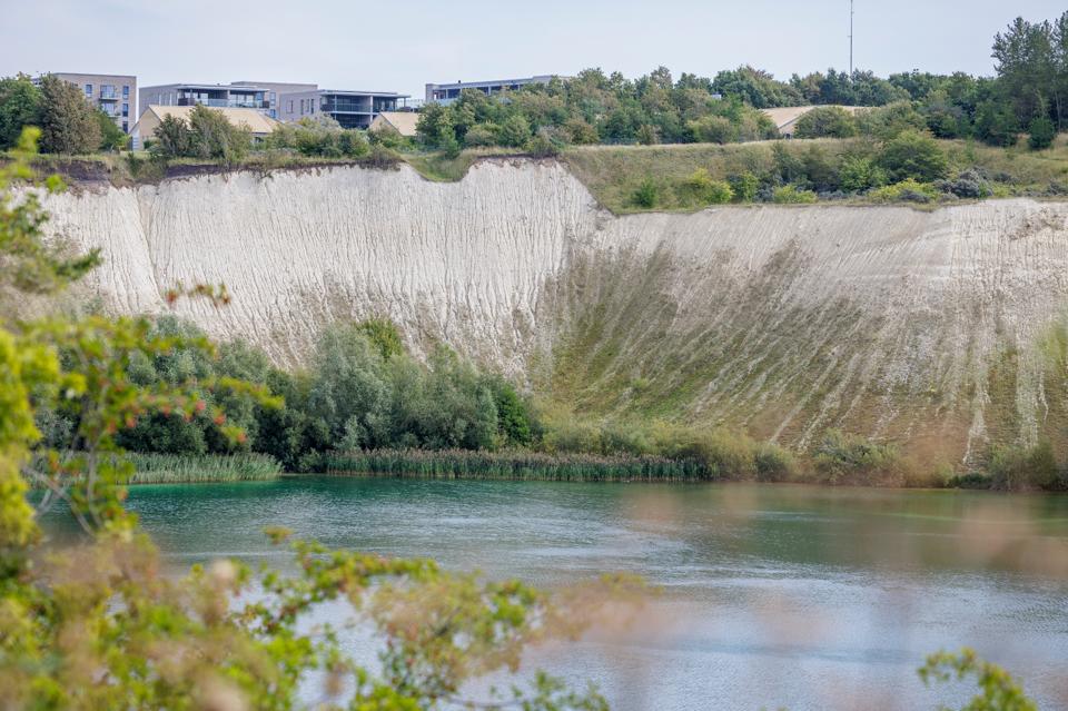 Kommune vil sælge grund ved kridtgrav. <i>Foto: Martin Damgård</i>