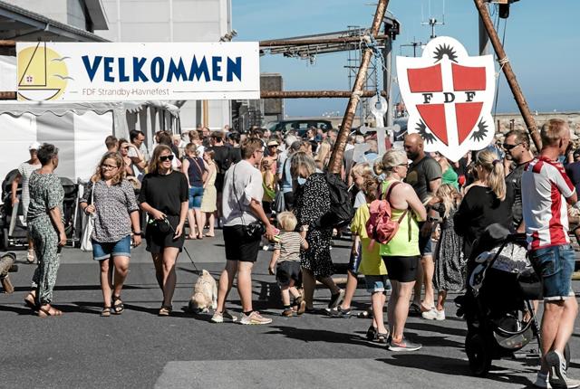 Havnefesten i Strandby 2022 var godt besøgt. Foto: Peter Jørgensen