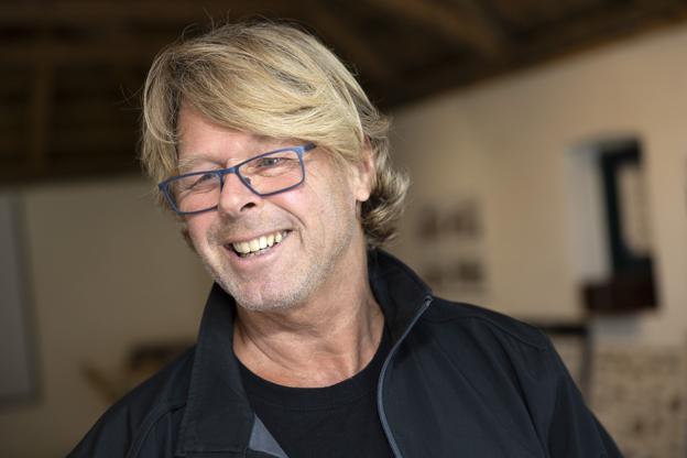 Frederik Eshuis er flyttet til Blokhus fra Holland og nu er han endt som passer af Redningsstationen i Blokhus. Foto: Claus Søndberg <i>Foto: Claus Søndberg</i>