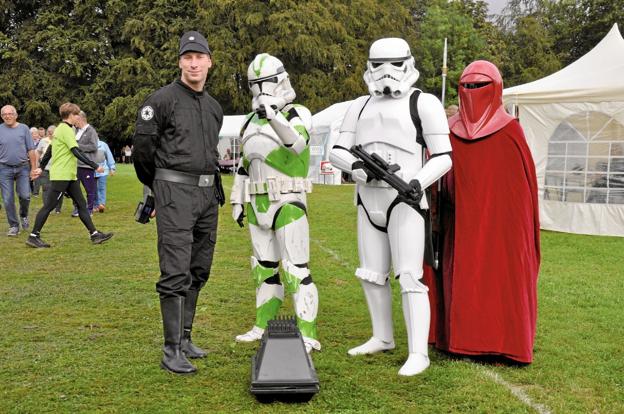 Figurerne fra Star Wars kommer på besøg ved Stafet For Livet i Dronninglund. 4. september kan man møde figurer fra den populære serie. Privatfoto