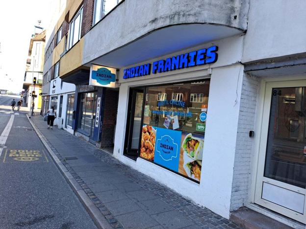 Fin placering på Vesterbro med basis for salg også til nattefolket. Nu er Indian Frankies lukket. Foto: Ejendomstorvet