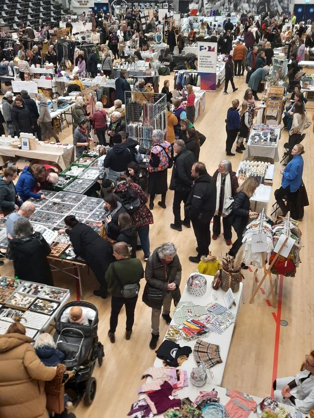 Krea-messerne samler dygtige kunsthåndværkere til udstillinger, boder og workshops: Foto: Krea-messerne