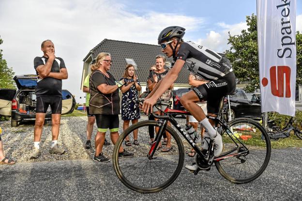 I 2018 dukkede Jonas Vingegaard op og cyklede med til Lønnerup Fjord Grand Prix. På tirsdag køres 2022-udgaven af løbet, der kun varer en times tid. Foto: Ole Iversen