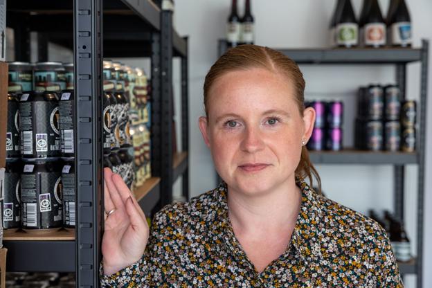 For Kristina startede passionen for øl for omtrent ti år siden med en såkaldt Milk Stout - og siden har han prøvet alverdens specialøl. Foto: Kim Dahl Hansen <i>Foto: Kim Dahl Hansen</i>