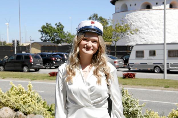 Klara Farum Kjærgaard skal arbejde i en produktionsvirksomhed i Schweinfurt, inden hun vil læse international marketing i Aalborg. Foto: Hans Sejlund