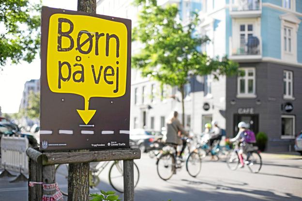 Frederikshavn Kommune er med i kampagnen Børn på vej, der skal sætte fokus på trafiksikkerhed omkring skolerne. Kampagnen kører i hele august, samt den første uge i september. Pr-foto