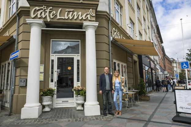 Det er en af byens ældste caféer, der nu får nye ejere. Foto: Martél Andersen <i>Foto: Martél Andersen</i>