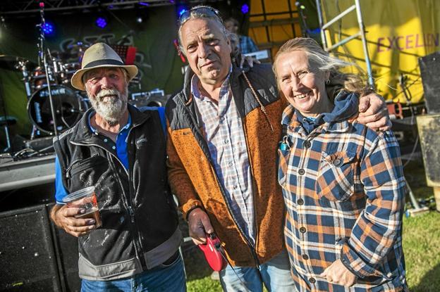 Jørn Nielsen (t.v.), Ib Lauritsen og Mette Ørnbøl er initiativtager til festivalen. Foto: Allan Mortensen