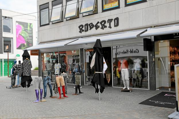 Roberto flyttede ind i gågaden for et par år siden, og det har øget salget mærkbart. Foto: Hans Sejlund