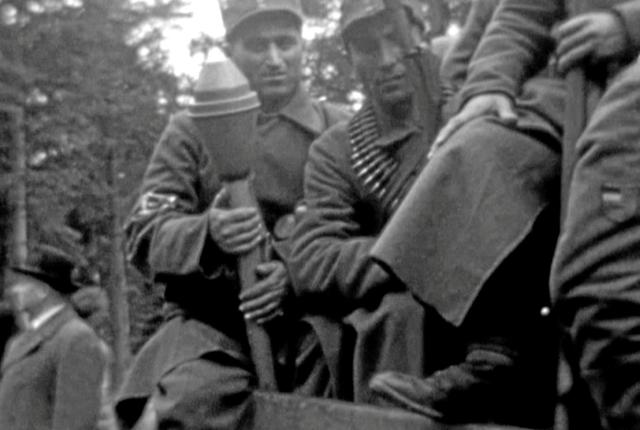 I de sidste krigsmåneder i 1945 hentede værnemagten en bataljon georgiske soldater til Danmark. Privatfoto
