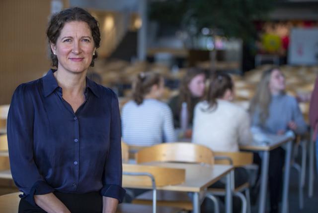 Rektor Kristina Kristoffersen på UCN glæder sig den store interesse for at uddanne sig til bioanalytiker i Hjørring. Arkivfoto <i>Foto: Martél Andersen</i>