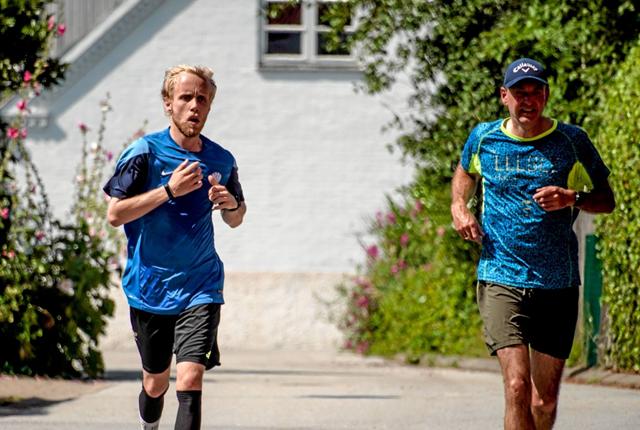 Stafet For Livet i Strandby er et rundeløb, hvor man løber eller går en rute på 2,38 kilometer rundt i Strandby. Foto: Peter Jørgensen