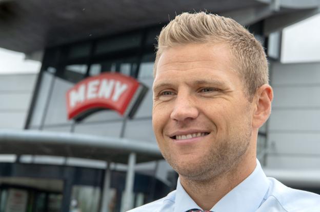 Butikschef Christian Dam fra Meny på Frederikshavnsvej forudser betydelig nedgang i omsætning. Arkivfoto