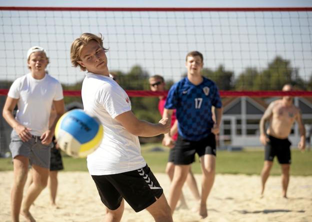 27. august er der beachvolley-turnering i Vester Hassing. Foto: Allan Mortensen