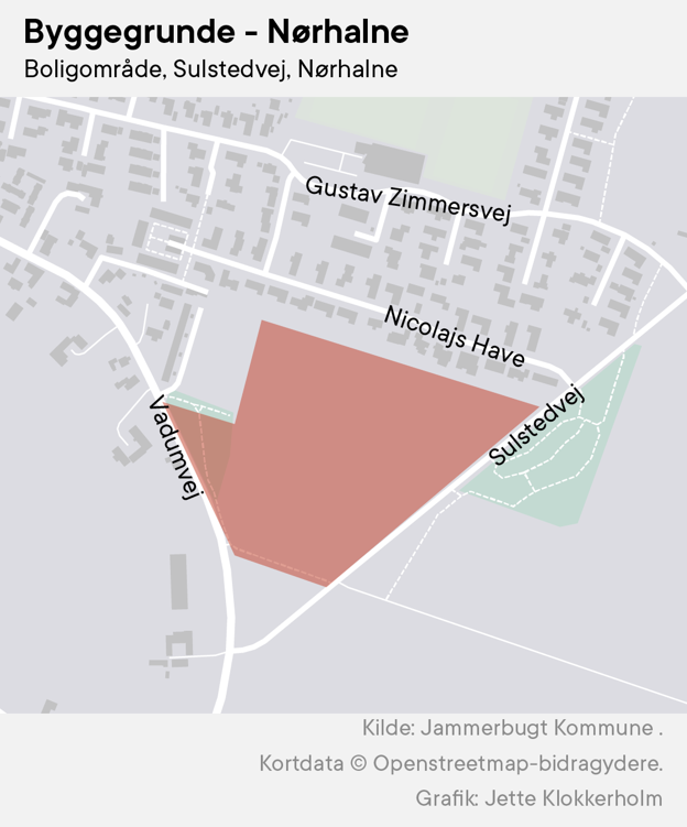 Bolig område, Sulstedvej, Nørhalne <i>Jette Klokkerholm</i>