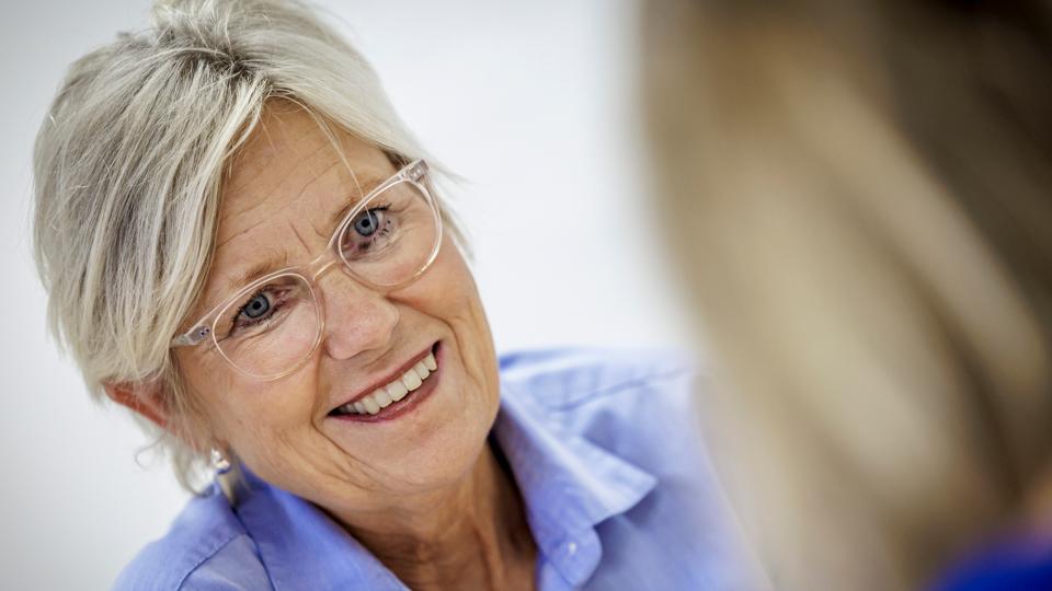 Britta Susanne Bundgaard er ene kvinde blandt 80 direktører for Stark-trælasthandler i hele landet. På sin vis er hun et sjældent syn - også i branchen generelt. <i>Foto: Martin Damgård</i>