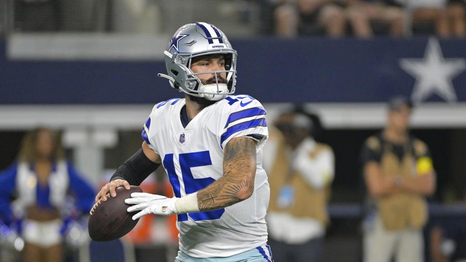 Dallas Cowboys vurderes af Forbes til at have en værdi på 59,5 milliarder kroner. (Arkivfoto). <i>Matthew Lynch/Ritzau Scanpix</i>