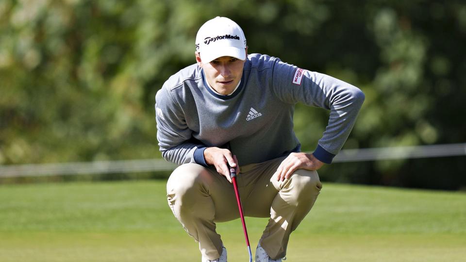 Rasmus Højgaard er kommet godt fra start på Wentworth-banen i England. (Arkivfoto). <i>Henning Bagger/Ritzau Scanpix</i>