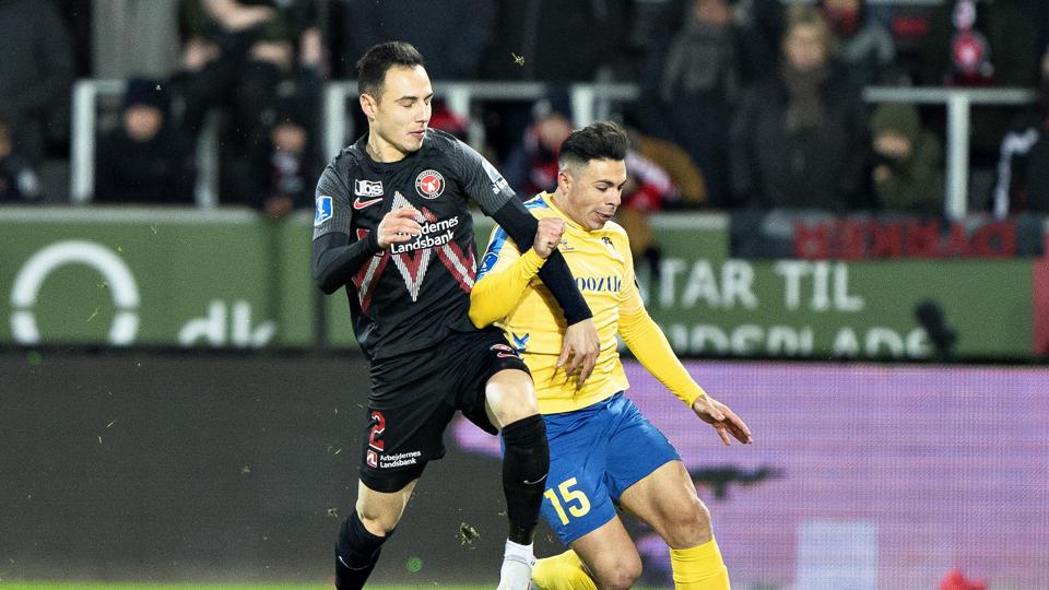 Dion Cools nåede 53 kampe for FC Midtjylland. <i>Henning Bagger/Ritzau Scanpix</i>